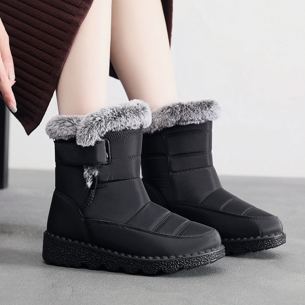 Damen Winterstiefel mit warmem Futter R&B
