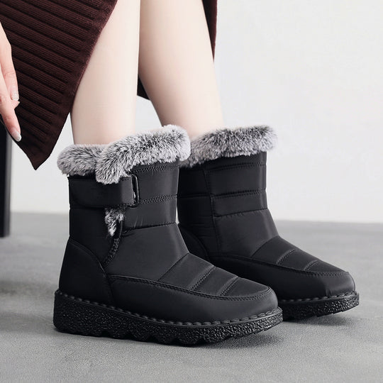 Damen Winterstiefel mit warmem Futter R&B
