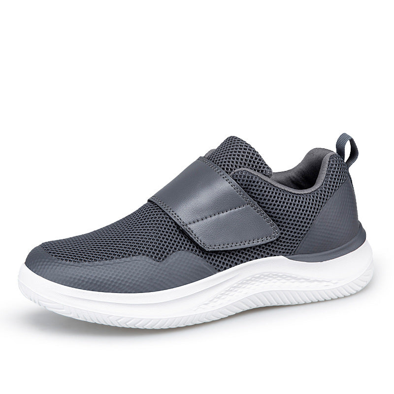 Damen Sportliche Slip-On Sneakers mit elastischem Klettverschluss R&B