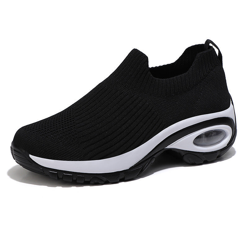 Damen Bequeme Sneakers mit elastischem Strickoberteil und Luftpolstertechnologie R&B