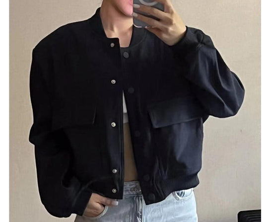 Damen modische Streetwear Jacke R&B