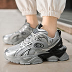 Damen Sportliche Chunky Sneakers mit futuristischem Design
