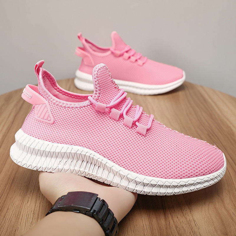 Damen Leichte und atmungsaktive Sneakers mit flexiblem Mesh-Obermaterial R&B