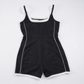 Damen Sportlicher Jumpsuit mit verstellbaren Trägern und atmungsaktiver Funktion R&B