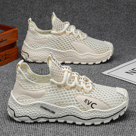 Damen Sportliche Netzsneaker mit rutschfester Sohle und atmungsaktivem Obermaterial R&B