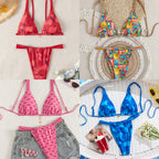 Damen Bikini-Set mit floralem Design R&B