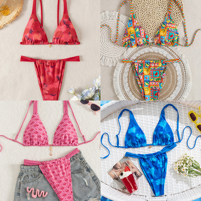 Damen Bikini-Set mit floralem Design R&B
