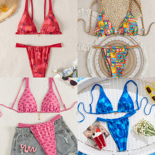 Damen Bikini-Set mit floralem Design R&B