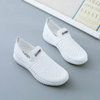 Damen Sportliche Slip-On Sneakers mit atmungsaktivem Obermaterial R&B