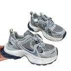 Damen sportliche Sneakers mit innovativem Sohlenprofil und atmungsaktivem Mesh-Obermaterial R&B