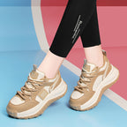 Damen Sportliche Chunky Sneakers mit dämpfender Sohle und rutschfestem Profil R&B