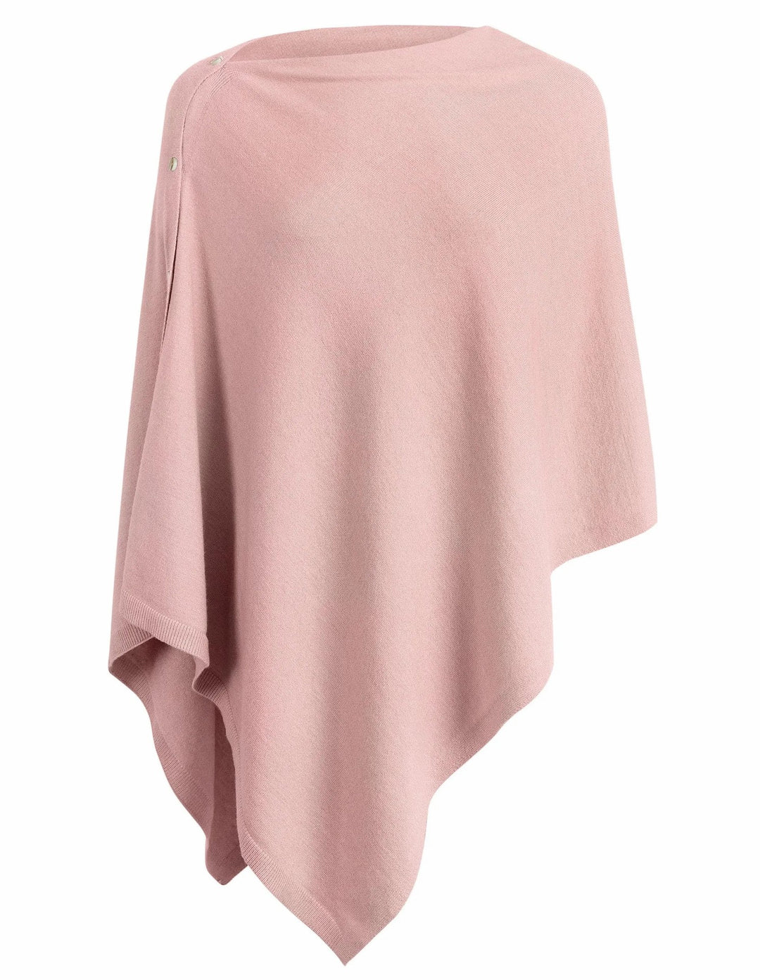 Damen vielseitiger Poncho aus hochwertiger Materialmischung R&B