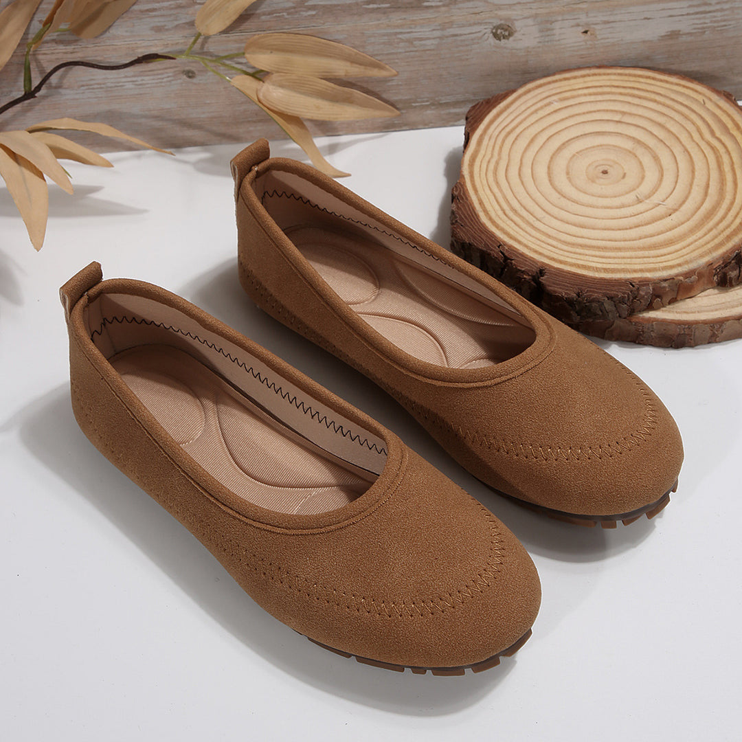 Damen Bequeme Mokassins mit dekorativem Akzent R&B