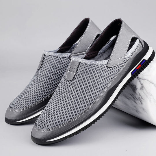 Damen Atmungsaktive Slip-On Schuhe mit flexibler Laufsohle R&B