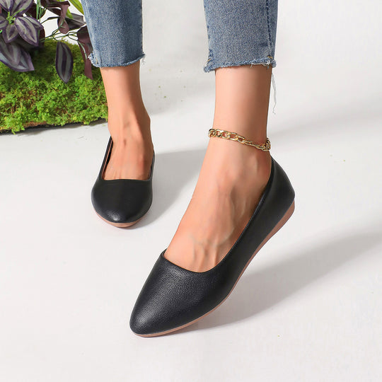 Damen Elegante Ballerinas mit zeitlosem Design und weichem Obermaterial R&B