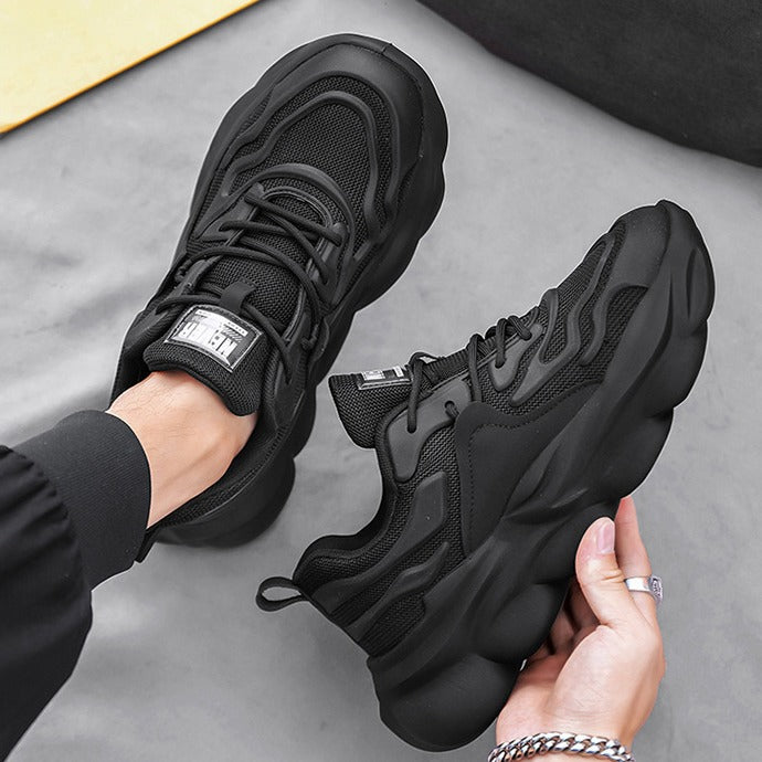 Damen Sportliche Sneakers mit flexiblem Sohlenprofil und atmungsaktiver Oberflächenstruktur R&B