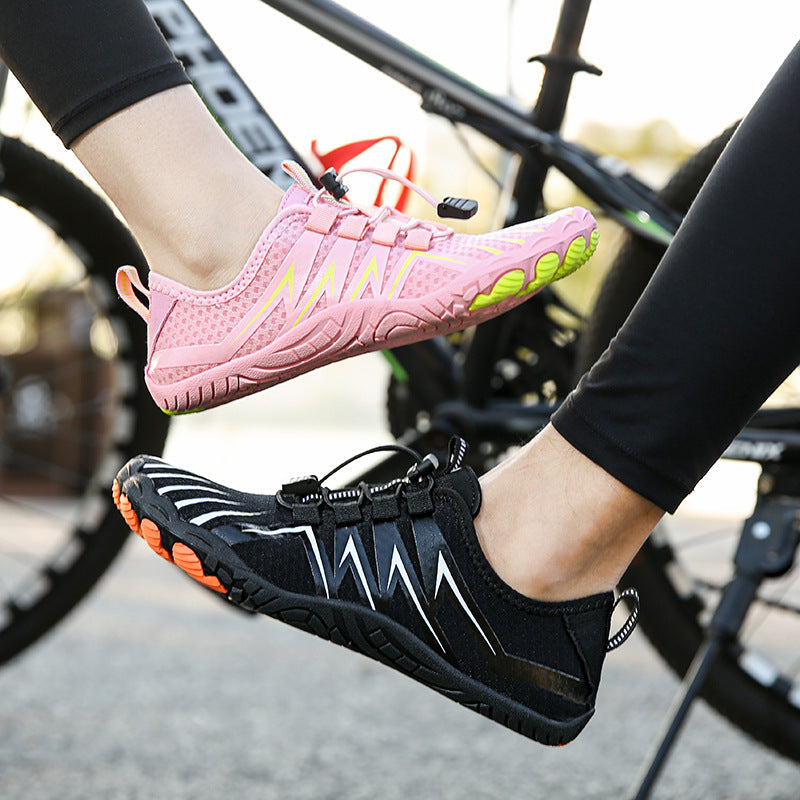 Damen Multifunktionale Aqua-Sportschuhe mit rutschfester Sohle und atmungsaktiver Mesh-Oberfläche R&B