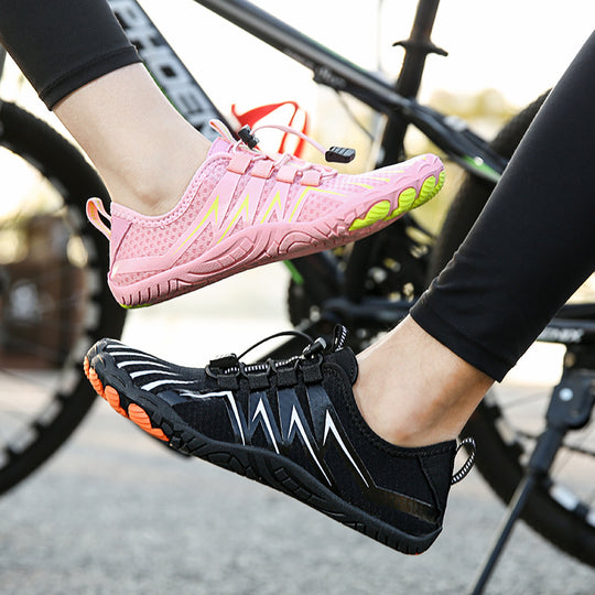 Damen Multifunktionale Aqua-Sportschuhe mit rutschfester Sohle und atmungsaktiver Mesh-Oberfläche R&B