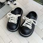 Damen modische Freizeitsneaker mit strapazierfähiger Sohle und einzigartigem Schnürsystem R&B