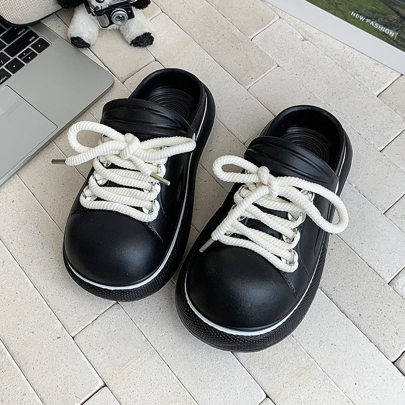 Damen modische Freizeitsneaker mit strapazierfähiger Sohle und einzigartigem Schnürsystem R&B