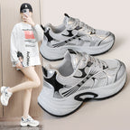 Damen Sportliche Sneakers mit luftdurchlässiger Mesh-Struktur und ergonomischer Dämpfung R&B