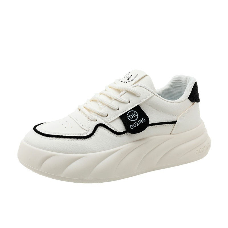 Damen sportliche Sneakers mit luftiger Mesh-Oberfläche und modischem Profil R&B