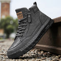 Damen Modische High-Top Sneakers mit robustem Obermaterial und seitlichem Reißverschluss R&B