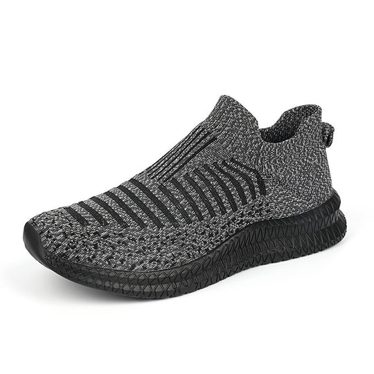 Damen Atmungsaktive Slip-On Sportschuhe mit elastischem Strickmaterial R&B