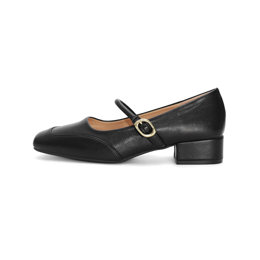 Damen Ballerinas mit elegantem Schnallenverschluss und bequemer Innensohle R&B