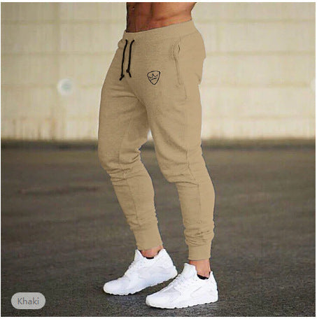 Herren Sweatpants mit schmalem Schnitt und elastischem Bund R&B