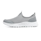 Damen Atmungsaktive Slip-On Sneakers mit stoßdämpfendem Fußbett und flexiblem Obermaterial