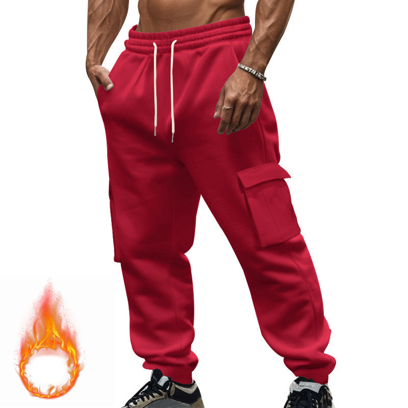 Herren cargo Jogginghose mit praktischen Seitentaschen und verstellbarem Kordelzug R&B