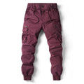 Herren Cargo-Jogginghose mit verstellbarem Bund und praktischen Taschen R&B