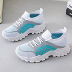 Damen Leichte und atmungsaktive Sneakers mit strukturiertem Obermaterial