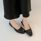 Damen Sling-Pumps mit glänzender Oberfläche und eleganter Fußbettgestaltung R&B