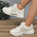 Damen Sportliche Sneakers mit atmungsaktivem Obermaterial und rutschfester Sohle R&B