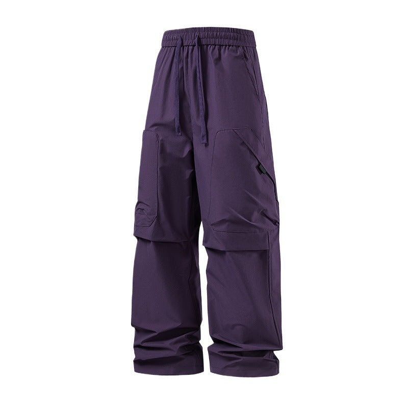 Herren technische Cargo-Hose mit verstellbarem Bund und praktischen Seitentaschen
