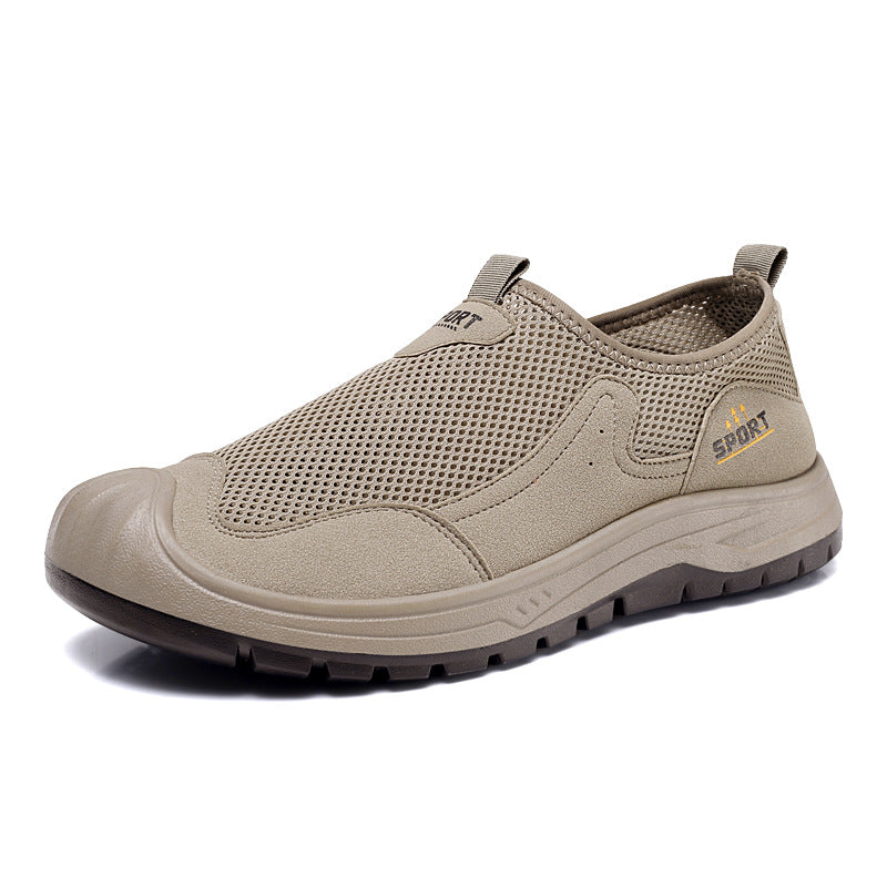 Damen Sportliche Freizeitschuhe mit atmungsaktivem Netzdesign und rutschfester Sohle R&B