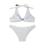Damen Triangel-Bikini mit Herzdetail