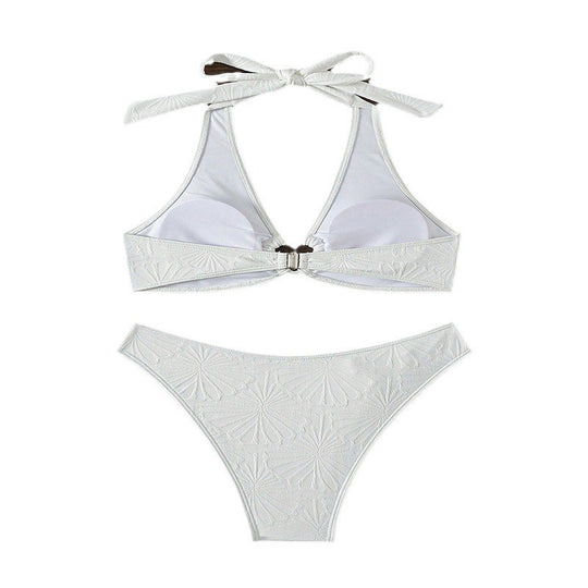 Damen Triangel-Bikini mit Herzdetail R&B