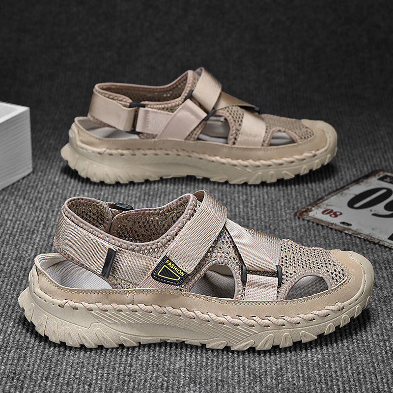 Damen Sportliche Aquasandalen mit verstellbaren Riemen und rutschfester Sohle R&B
