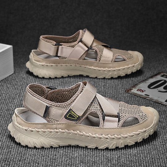 Damen Sportliche Aquasandalen mit verstellbaren Riemen und rutschfester Sohle R&B