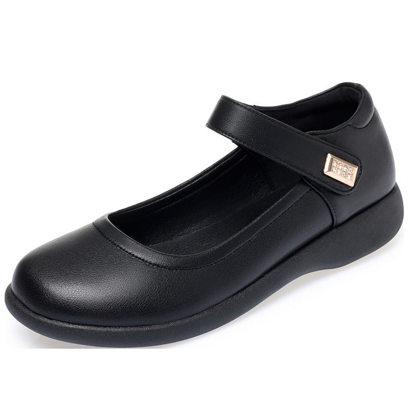 Damen Mary Jane Schuhe mit rutschfester Sohle und elegantem Riemen R&B