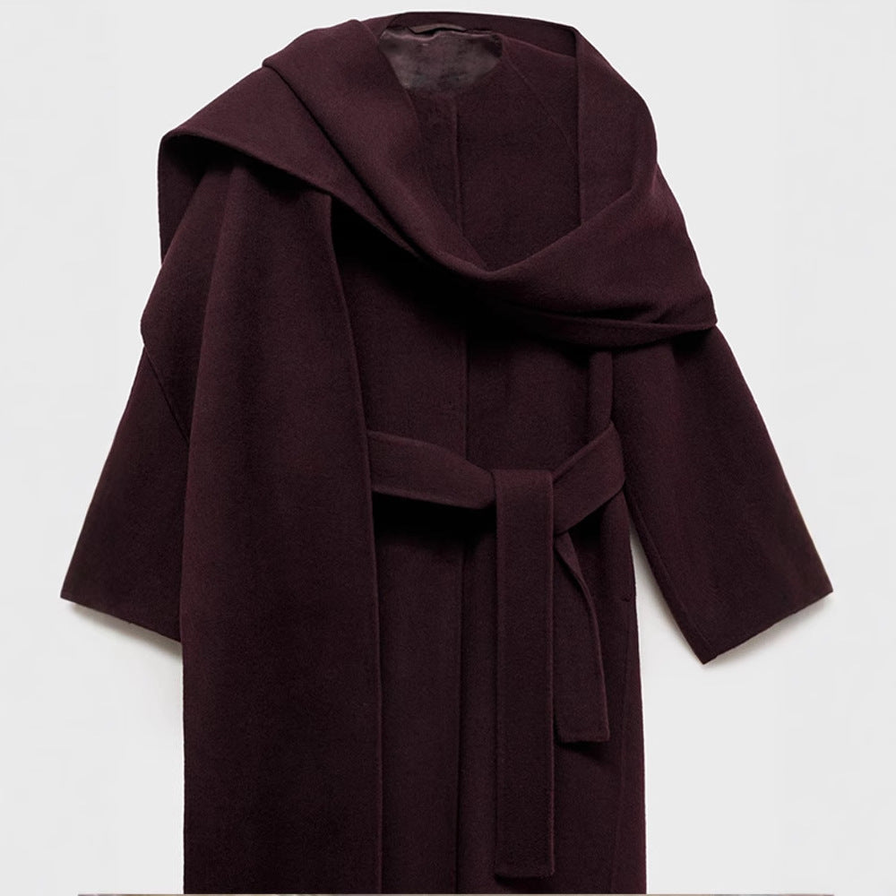 Damen elegante und vielseitige Poncho-Jacke R&B