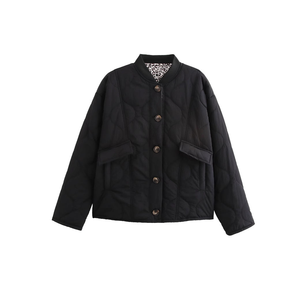 Damen gesteppte Winterjacke R&B