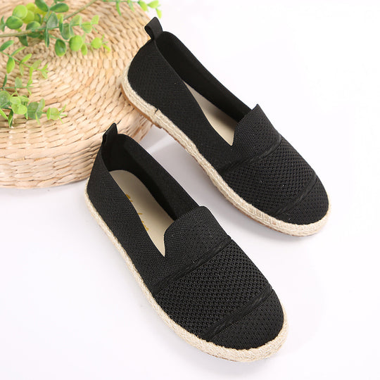 Damen Espadrilles mit atmungsaktivem Netzdesign und flexibler Sohle R&B