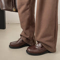 Damen elegante Mokassins mit raffiniertem Schnallenverschluss R&B