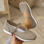 Damen Bunte Freizeitschuhe mit durchbrochenem Obermaterial und bequemer Sohle