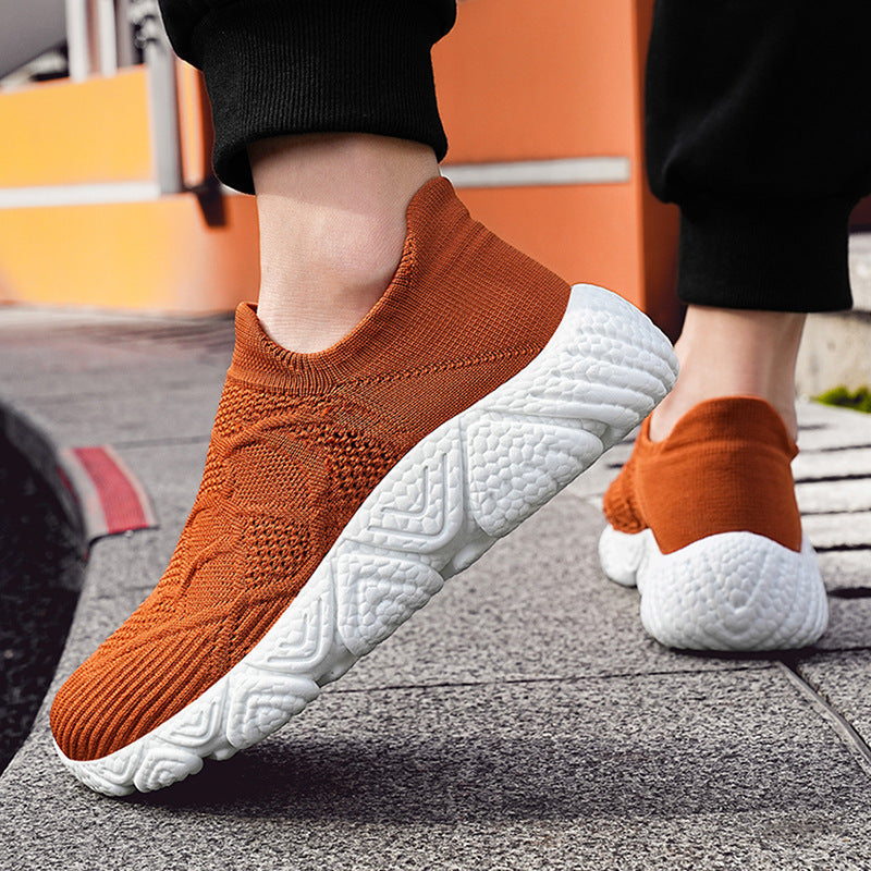 Damen Atmungsaktive Slip-On Sneakers mit flexiblem Sohlenprofil R&B