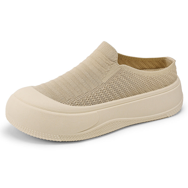 Damen Atmungsaktive Slip-On Clogs mit flexiblem Obermaterial